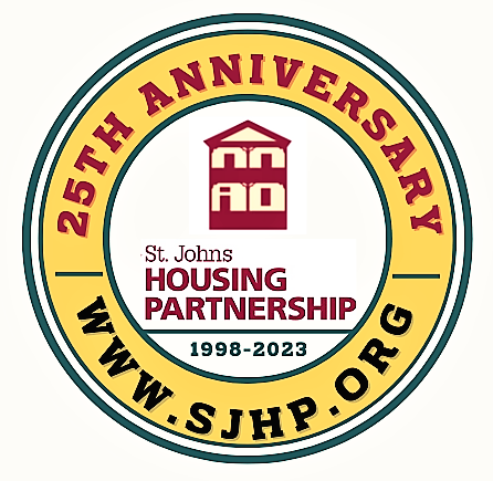 St. Johns Housing Partnership Unveils 25th Anniversary Logo